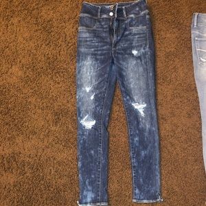 American eagle high waisted super stretch jeans